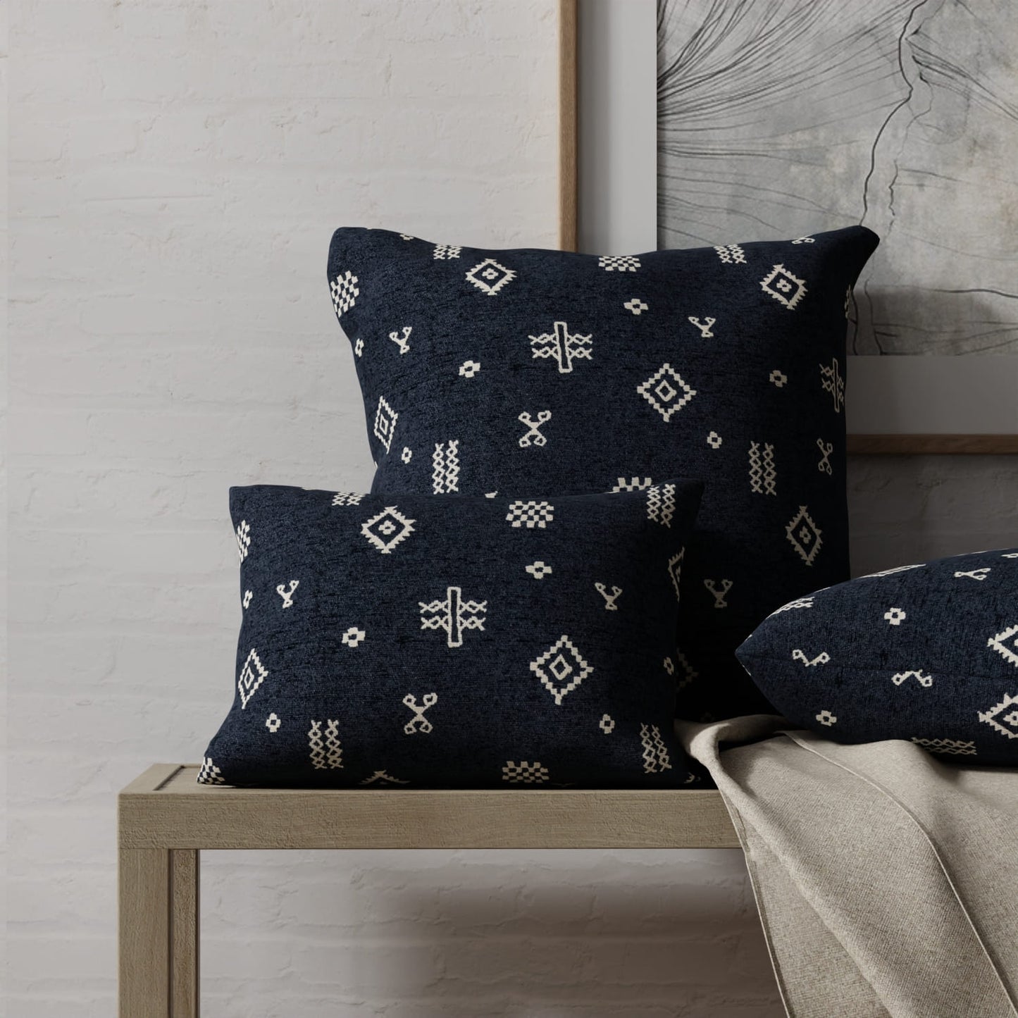 Bowie Royal - Folio Fabrics