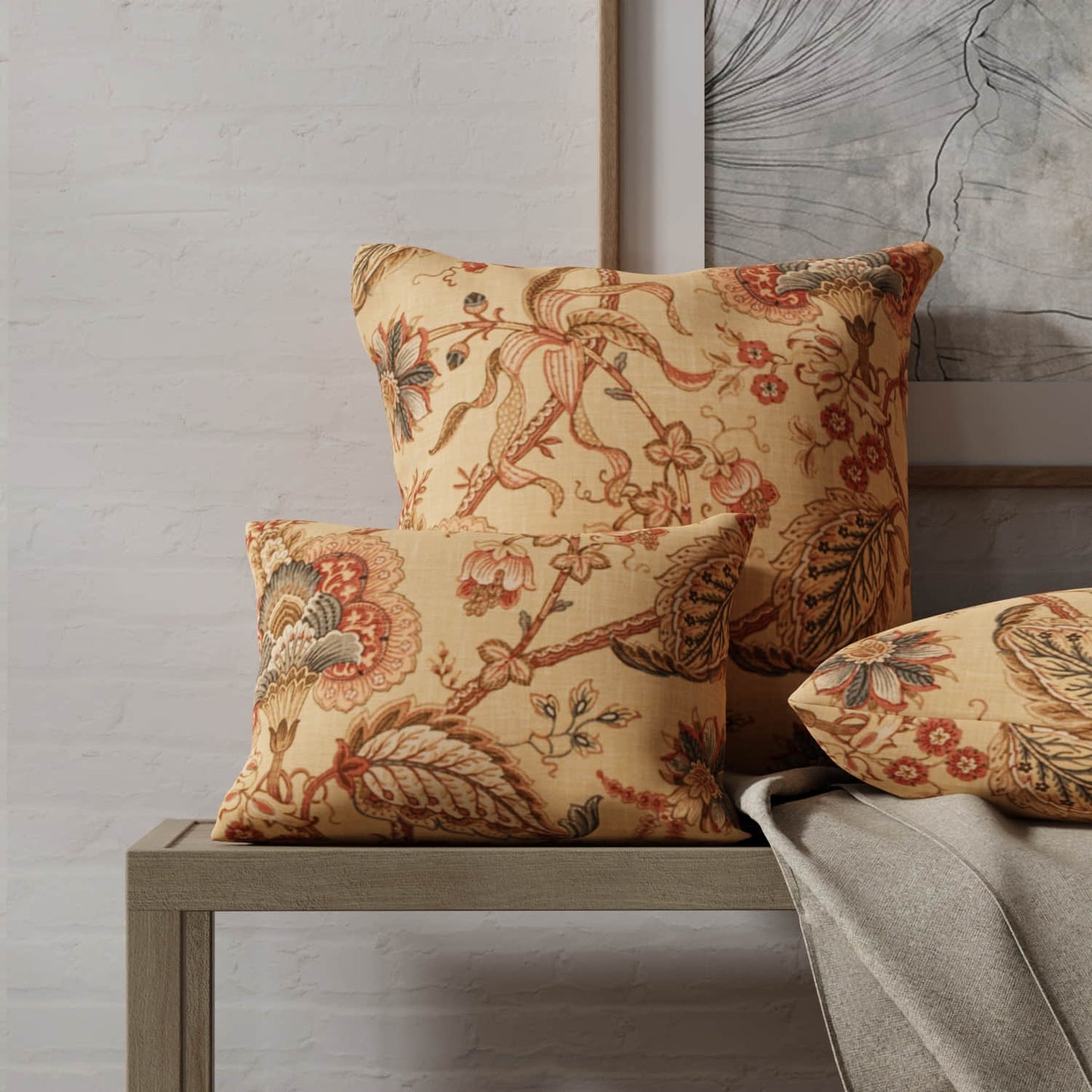 Boyer Walnut - Folio Fabrics