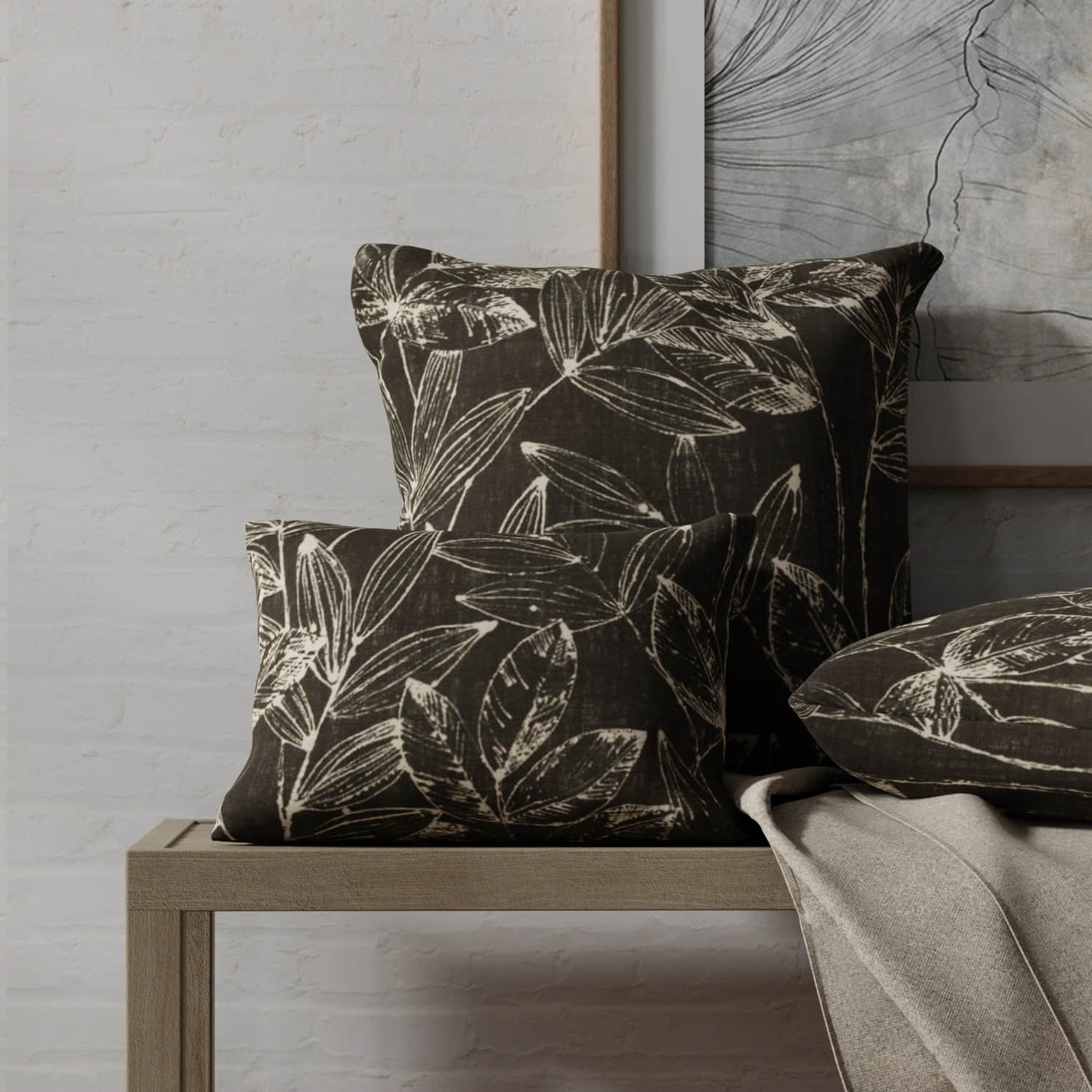Brady Obsidian - Folio Fabrics