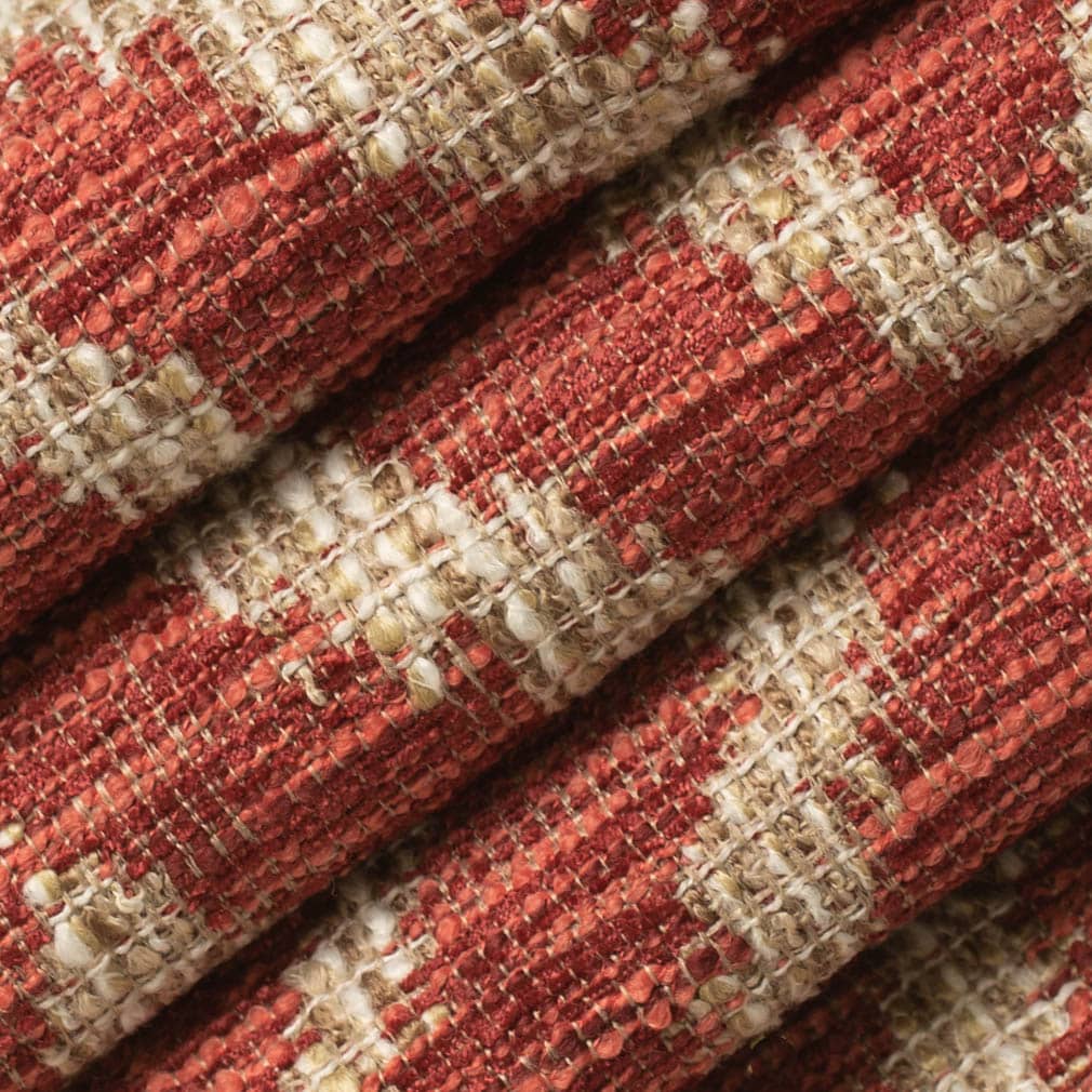 Brandon Paprika - Folio Fabrics