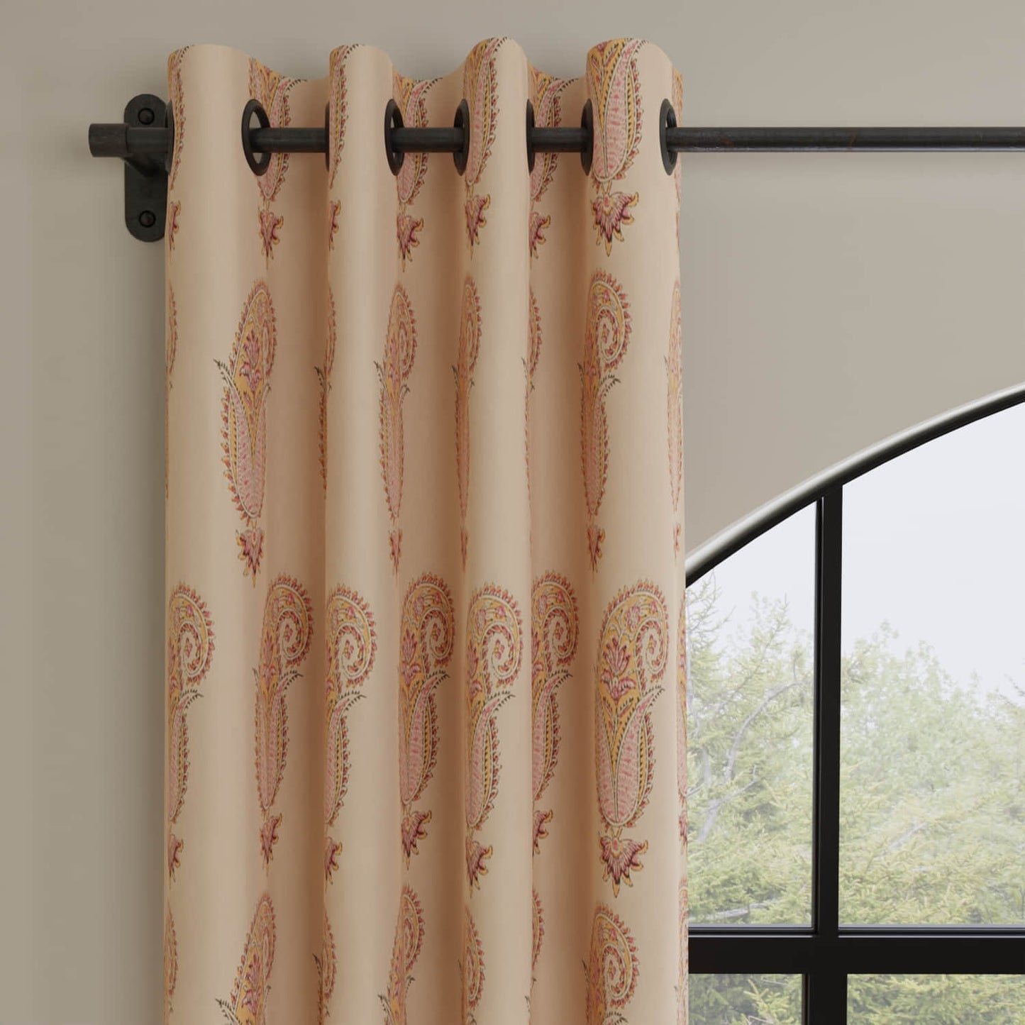 Braswell Autumn made up on drapery