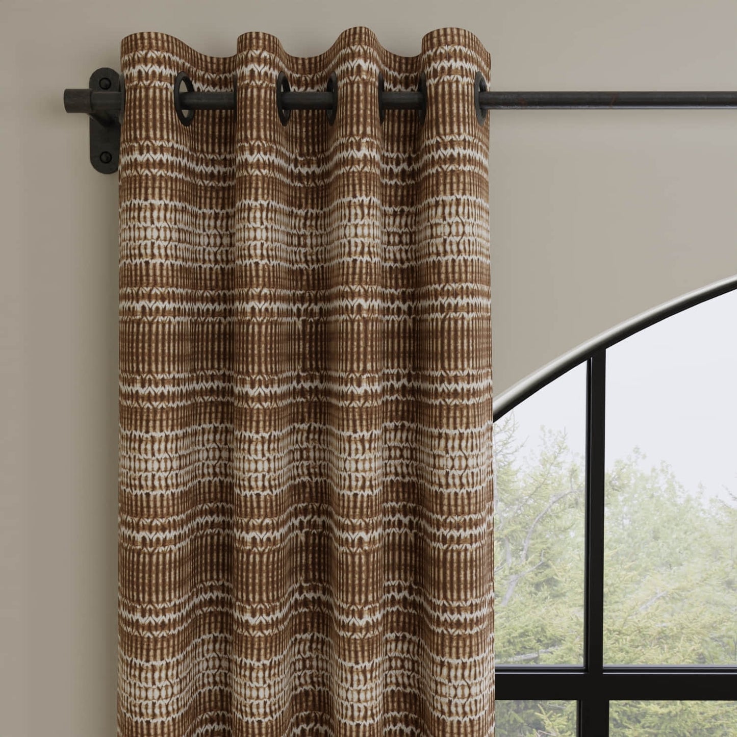 Bristol Chocolate made up on drapery