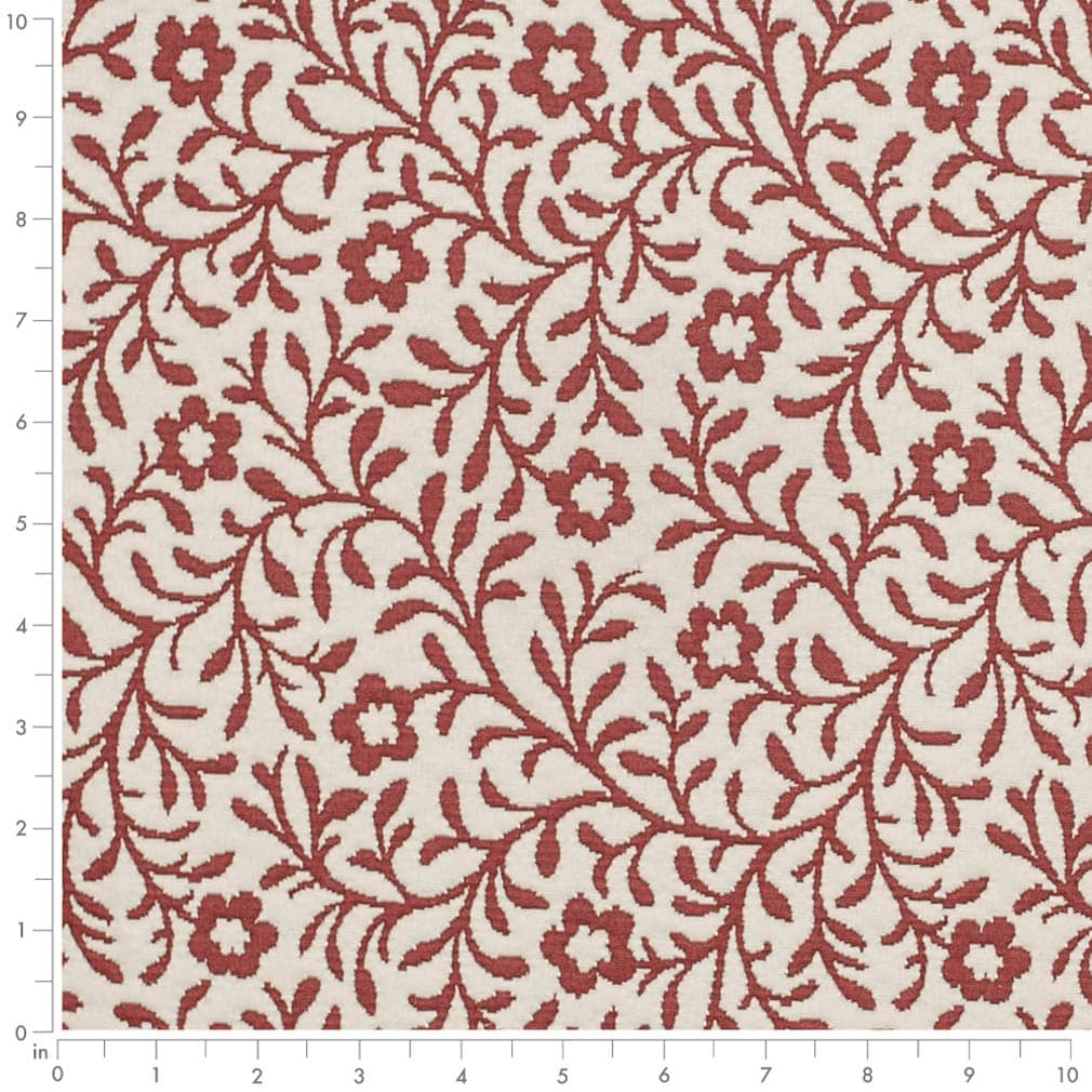Bryant Garnet - Folio Fabrics