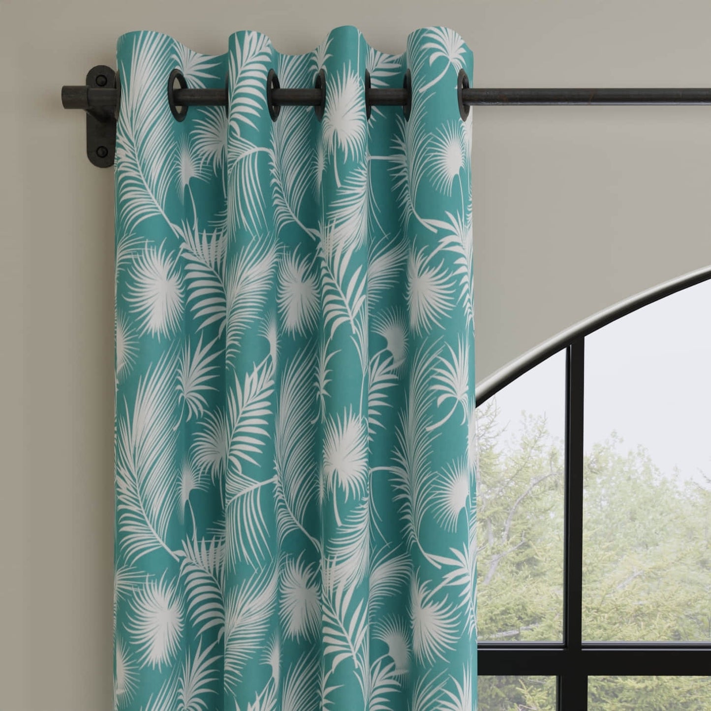 Cabos Aruba made up on drapery