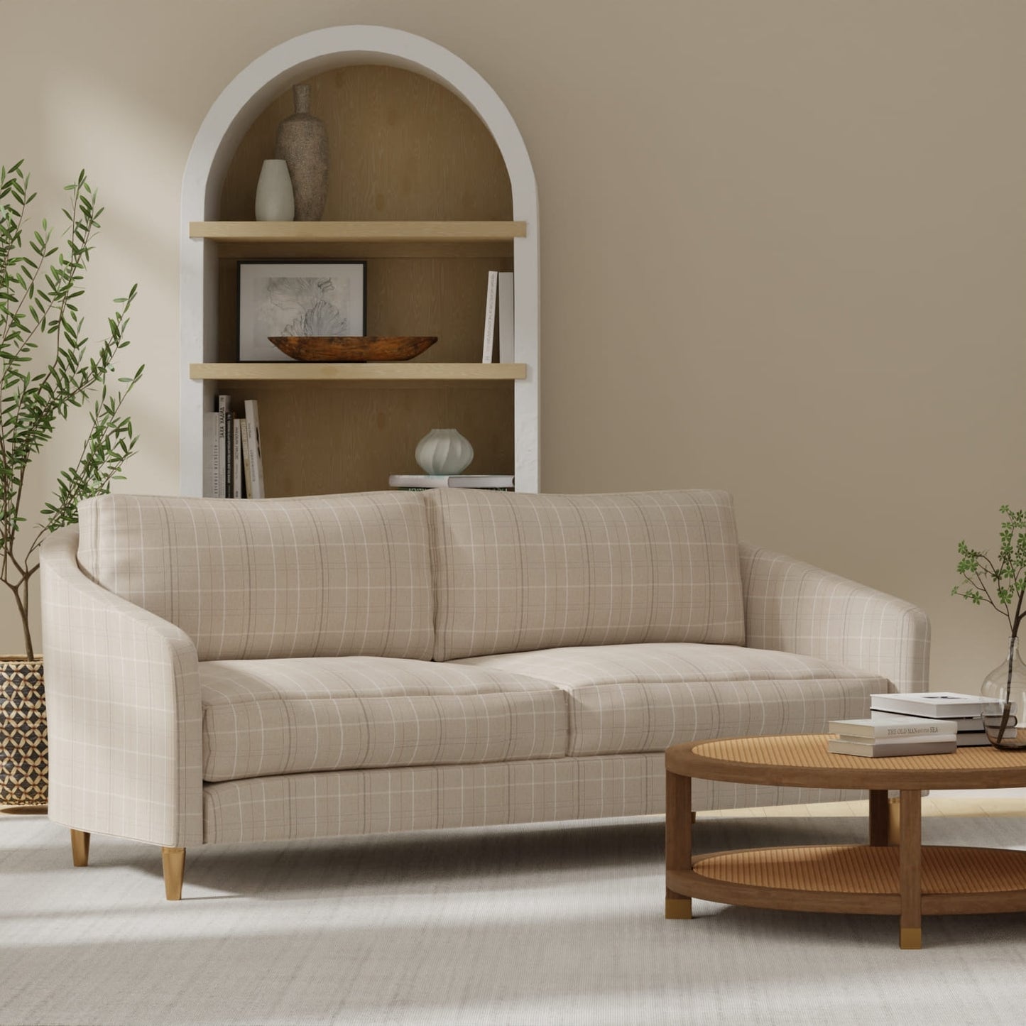 Cairo Oatmeal - Folio Fabrics