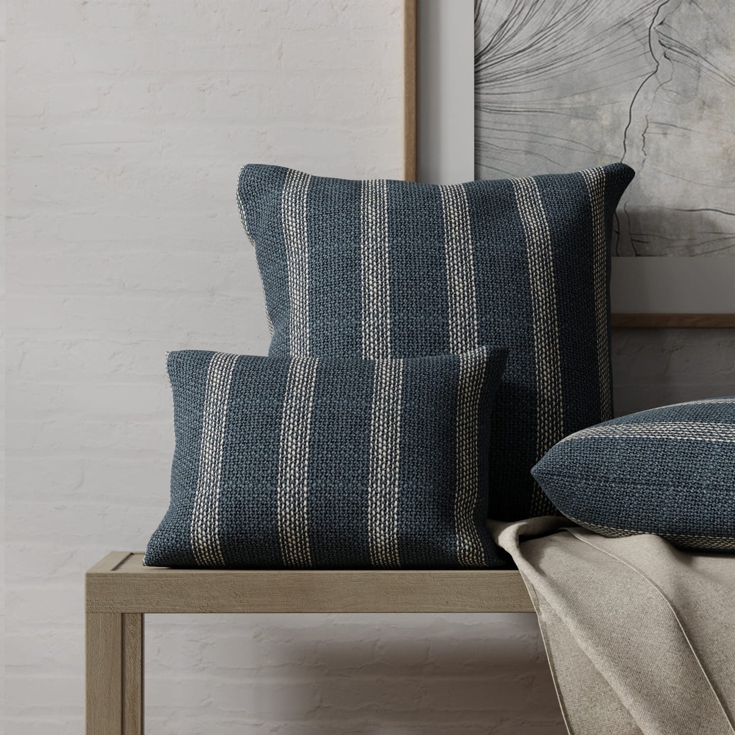 Cameron Prussian - Folio Fabrics