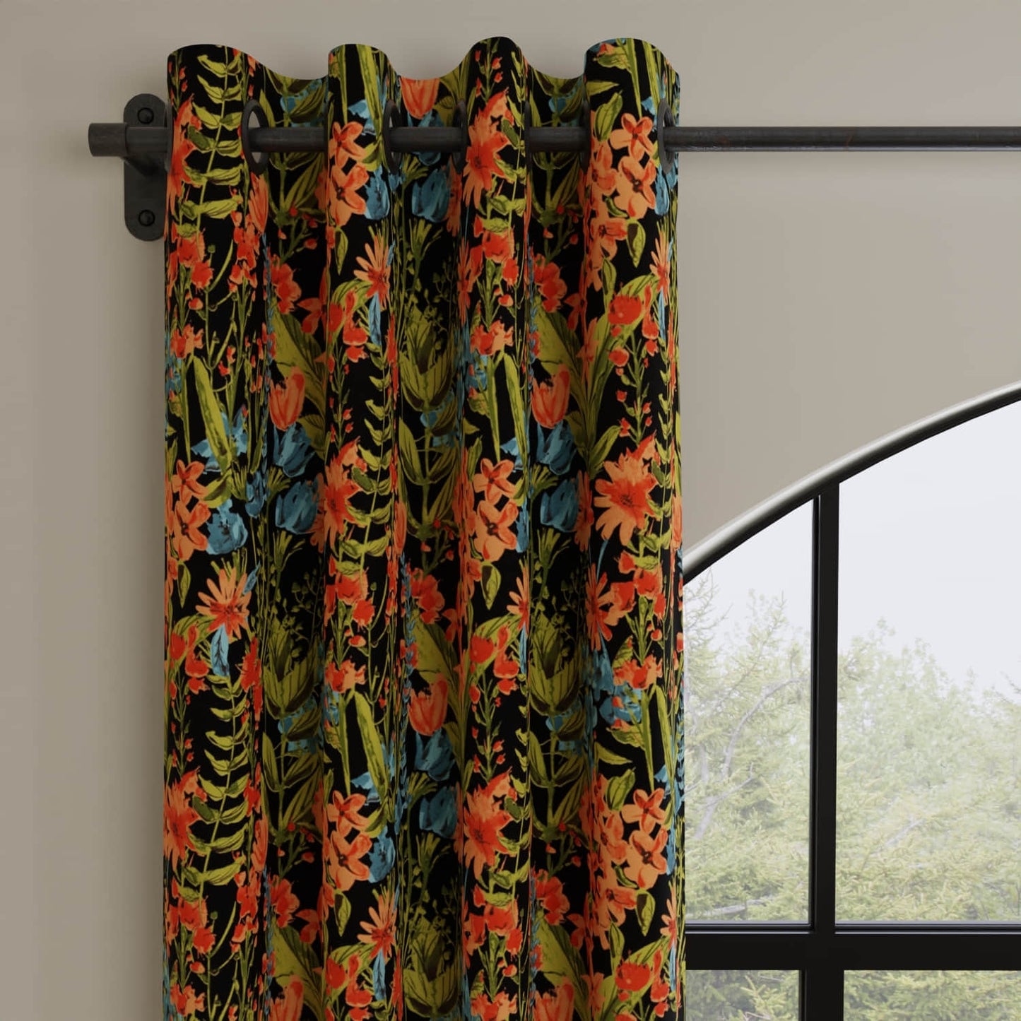 Cayman Night made up on drapery