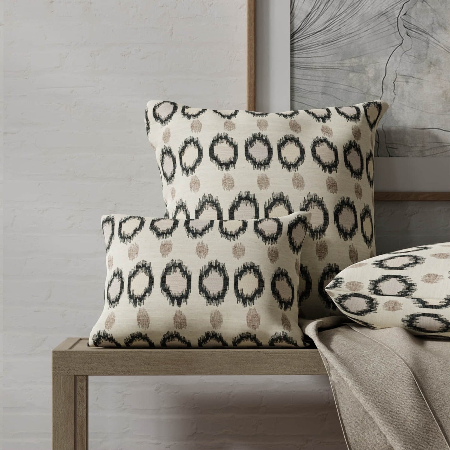 Cody Thunder made up on pillows