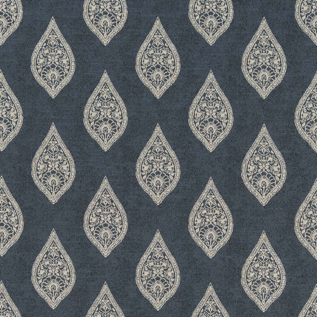 Simone Indigo - Folio Fabrics