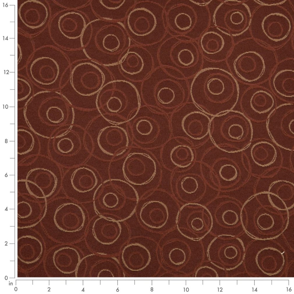 Cortland Mahogany - Folio Fabrics