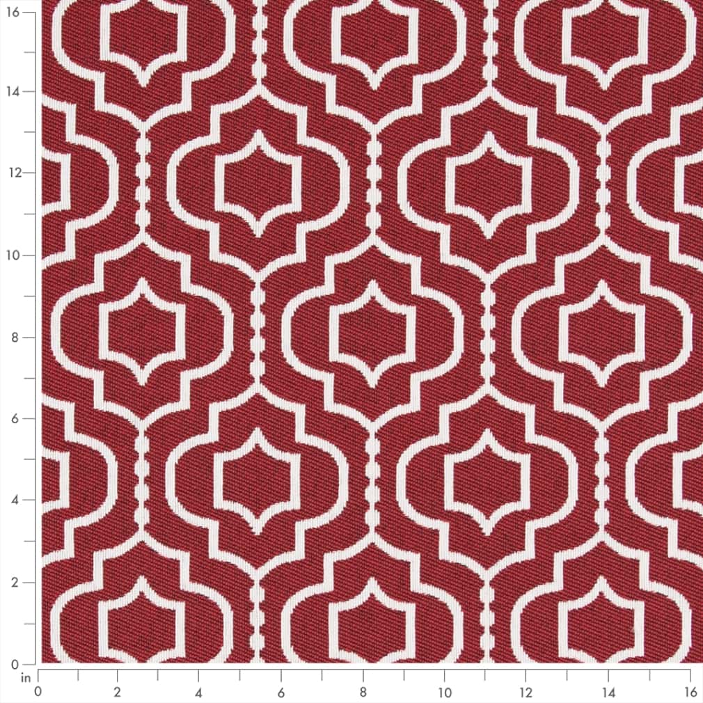 Corwin Crimson - Folio Fabrics