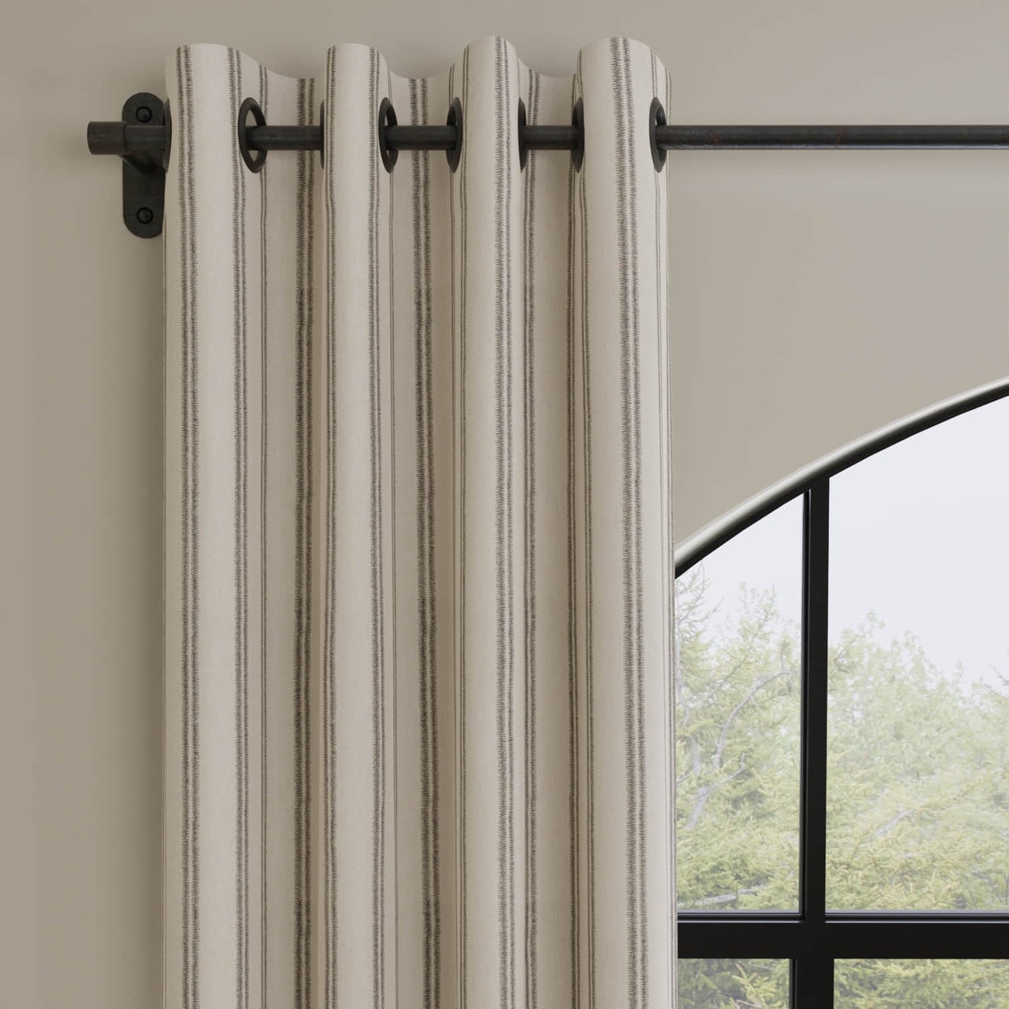 Denny Iron made up as drapery