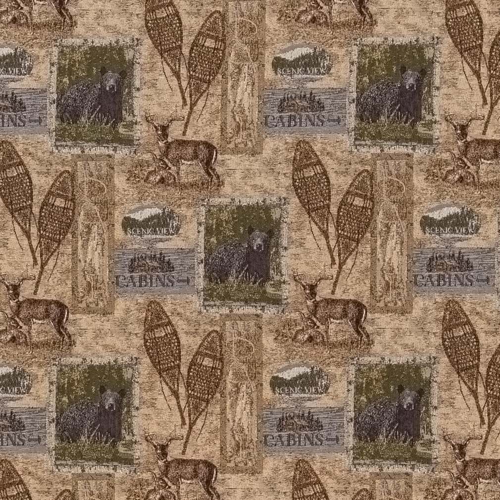 Dorsan Honey - Folio Fabrics