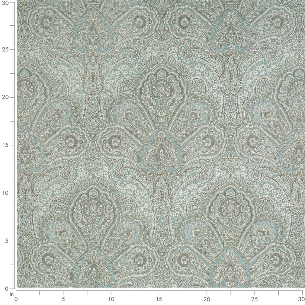 Dunbar Aqua - Folio Fabrics