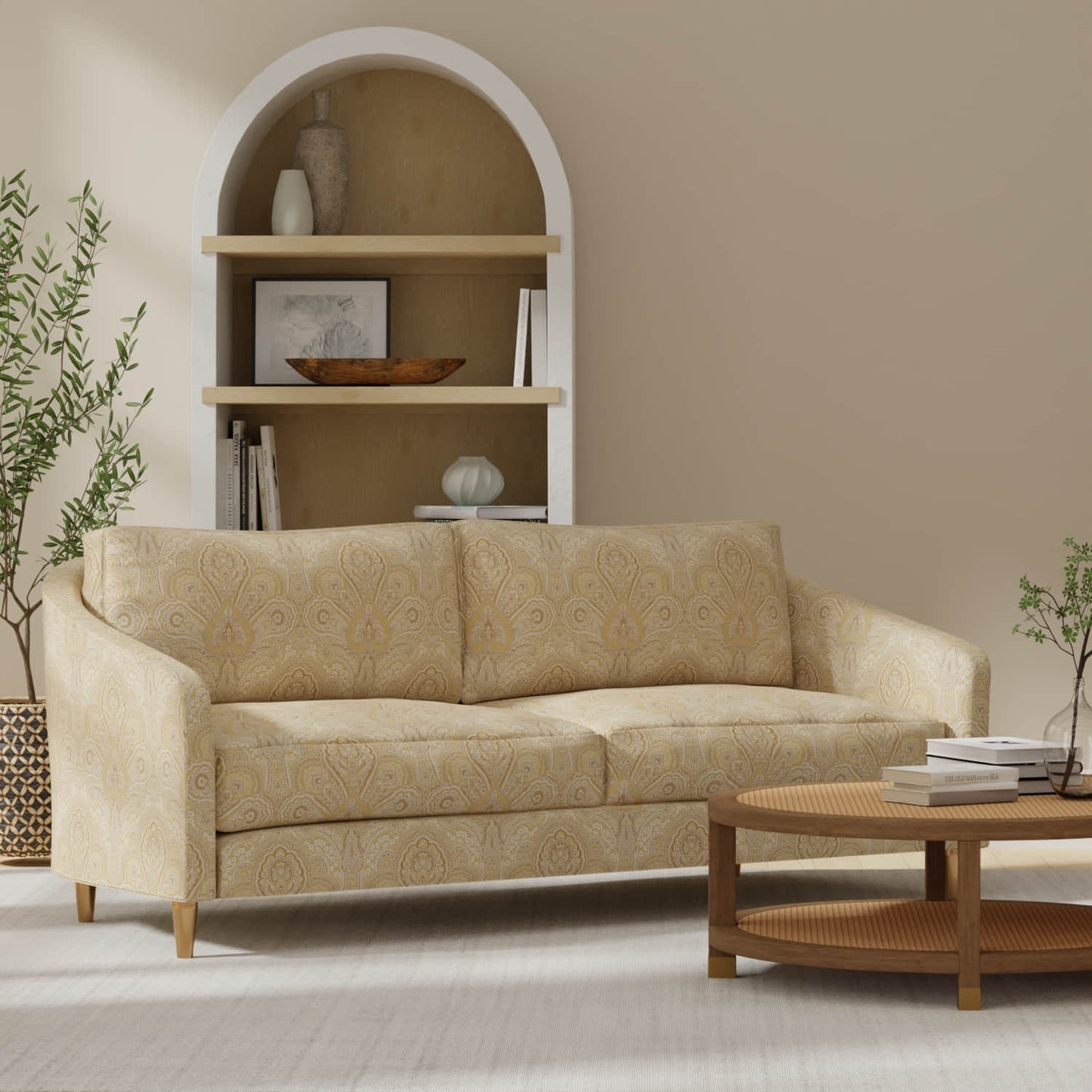 Dunbar Gold - Folio Fabrics