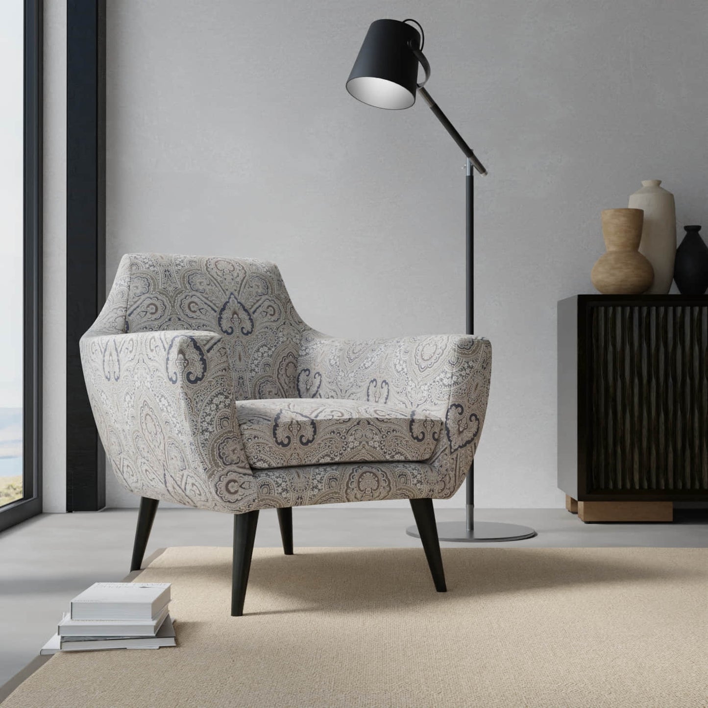Dunbar Midnight - Folio Fabrics