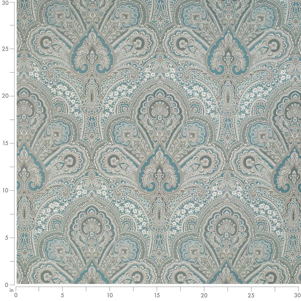 Dunbar Turquoise - Folio Fabrics