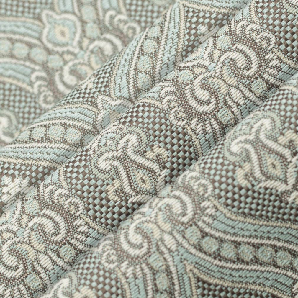 Duval Aqua - Folio Fabrics
