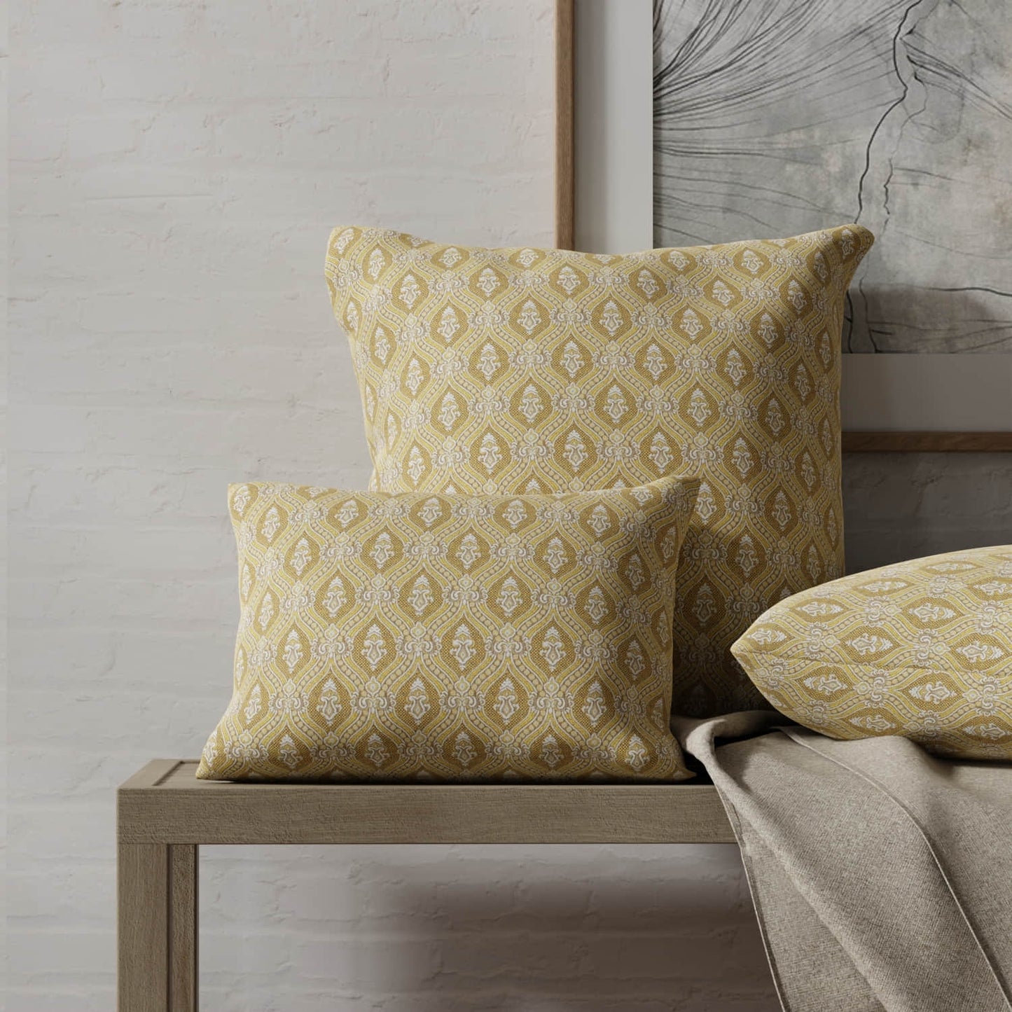 Duval Gold - Folio Fabrics