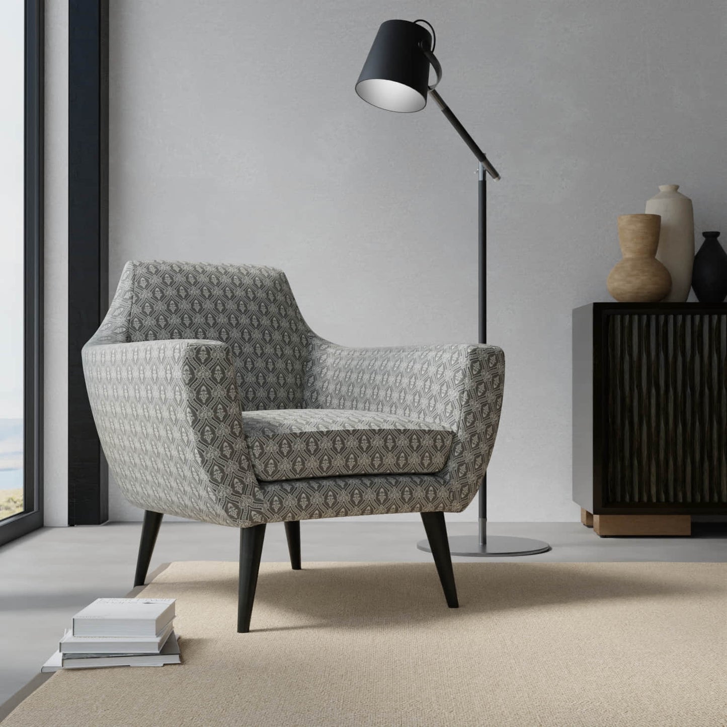Duval Midnight - Folio Fabrics