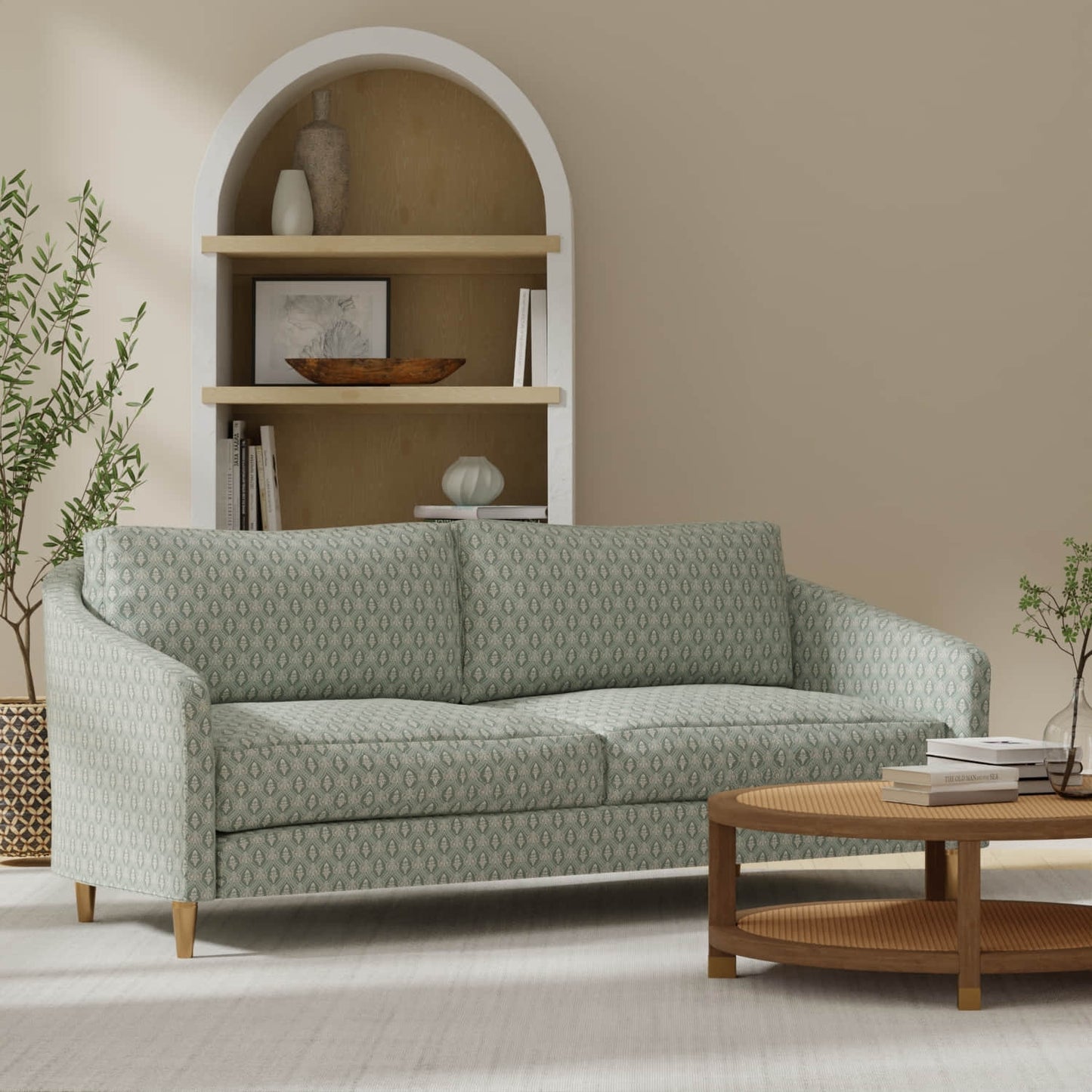 Duval Turquoise - Folio Fabrics
