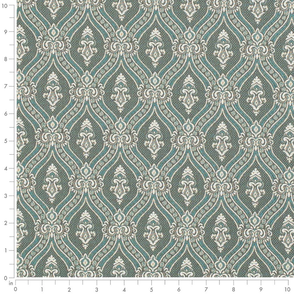 Duval Turquoise - Folio Fabrics