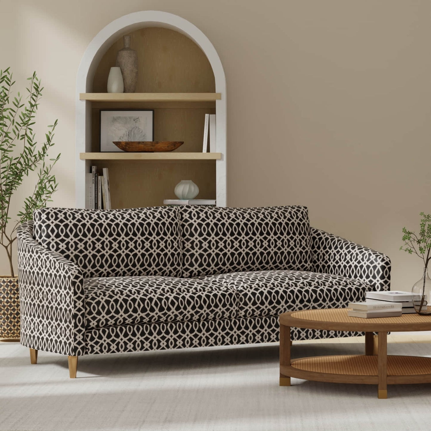 Ebern Black - Folio Fabrics