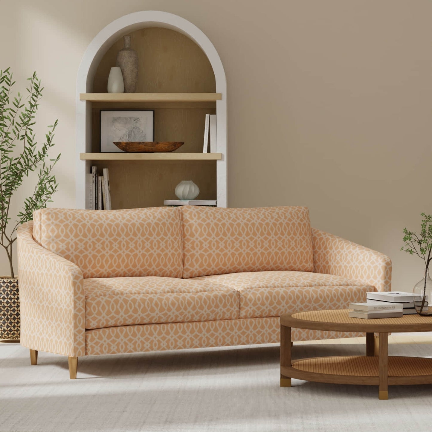 Ebern Peach - Folio Fabrics