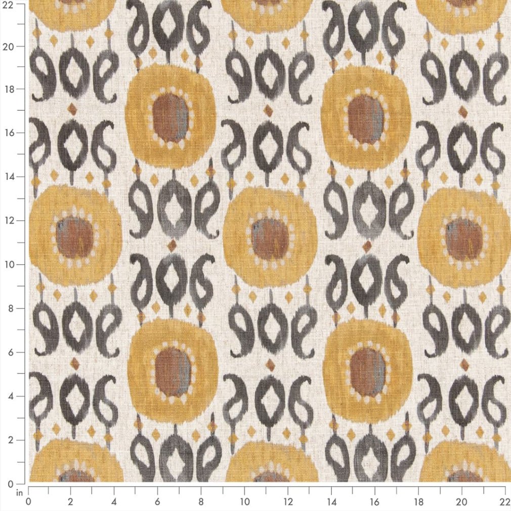 Elantra Saffron - Folio Fabrics