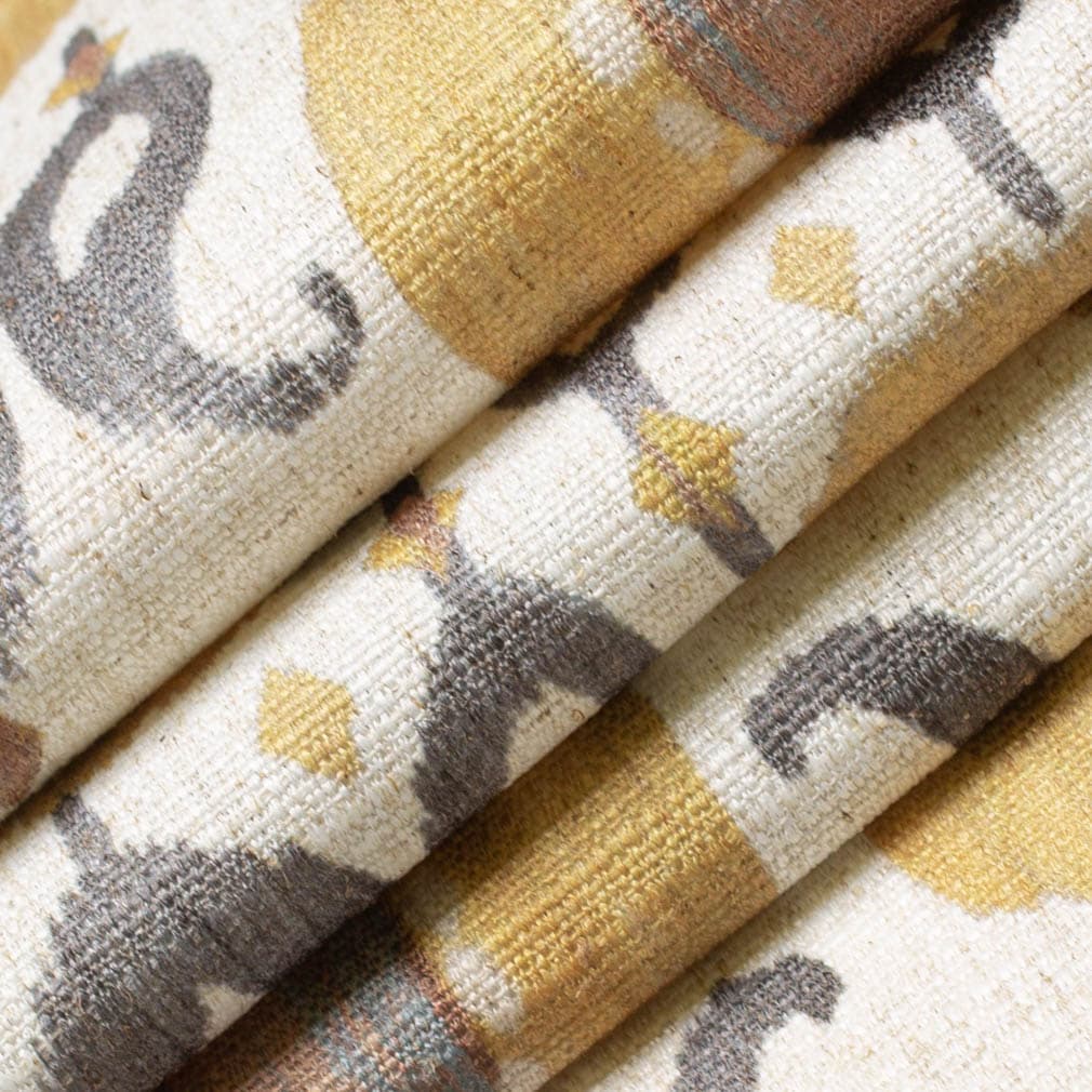Elantra Saffron - Folio Fabrics