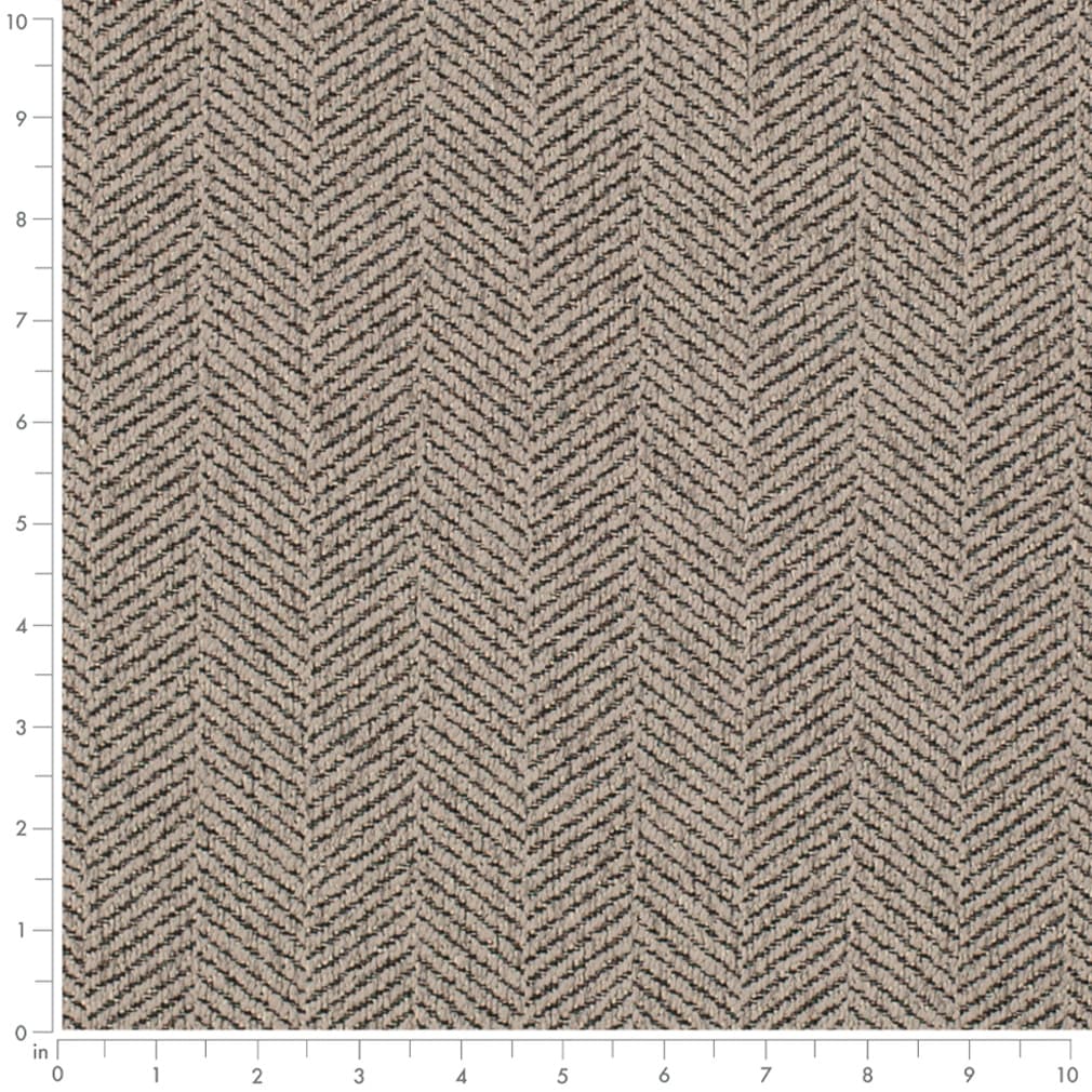 Ellen Charcoal - Folio Fabrics