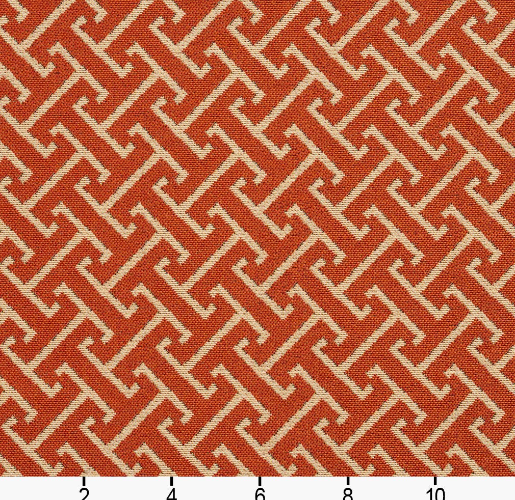Ellington Papaya - Folio Fabrics