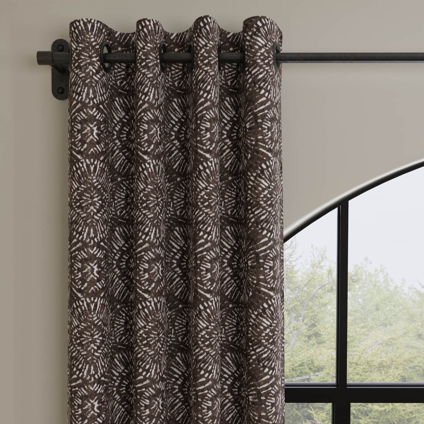 Ensley Ash made up on drapery