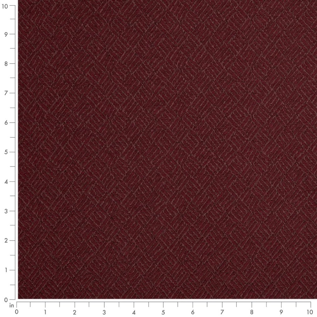 Ewing Maroon - Folio Fabrics