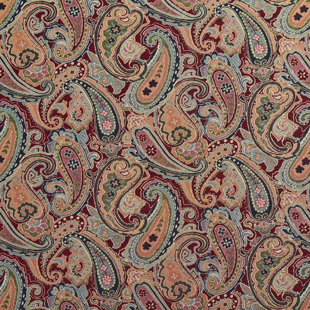 Flores Merlot - Folio Fabrics