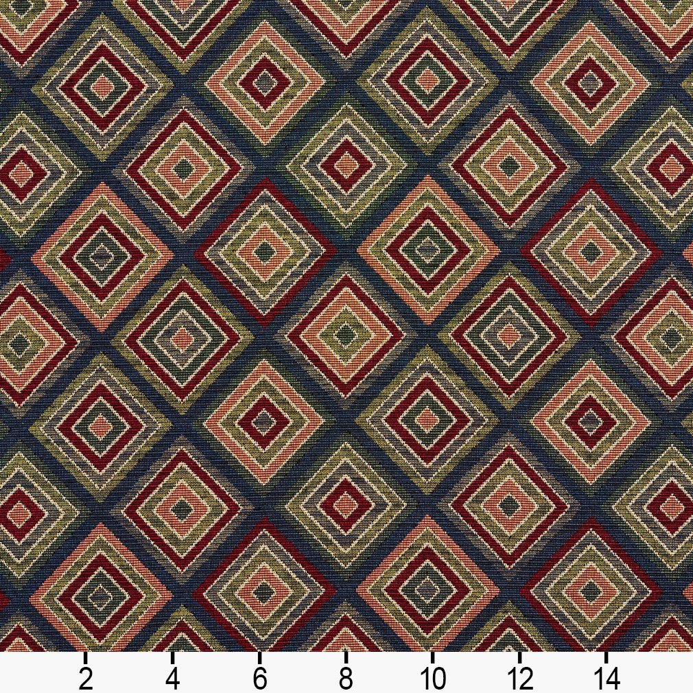 Flynn Navy - Folio Fabrics