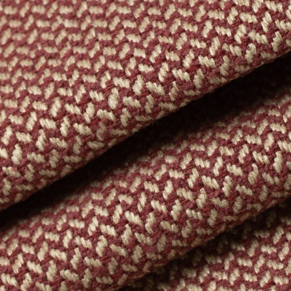 Fowler Burgundy - Folio Fabrics