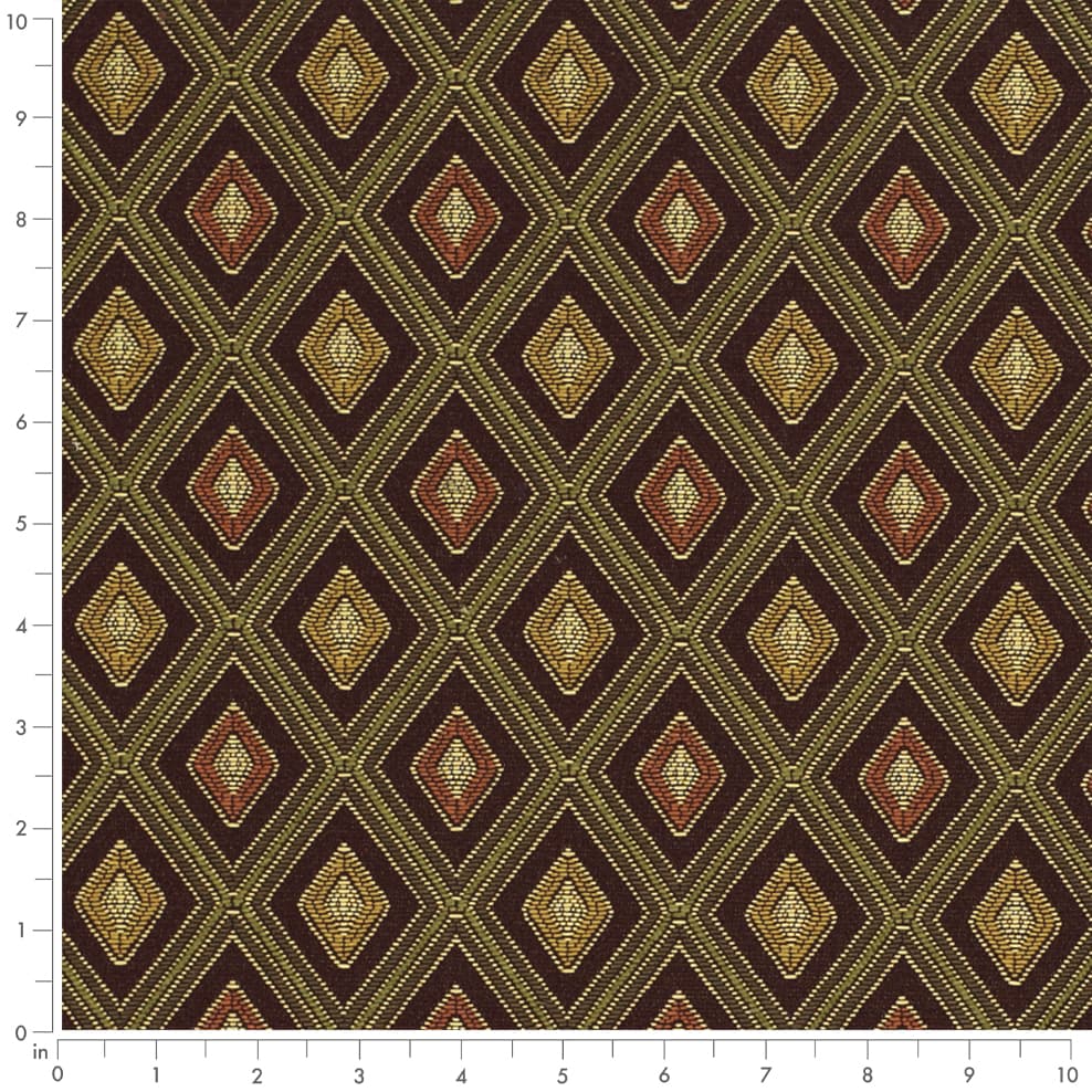 Francesca Aubergine - Folio Fabrics