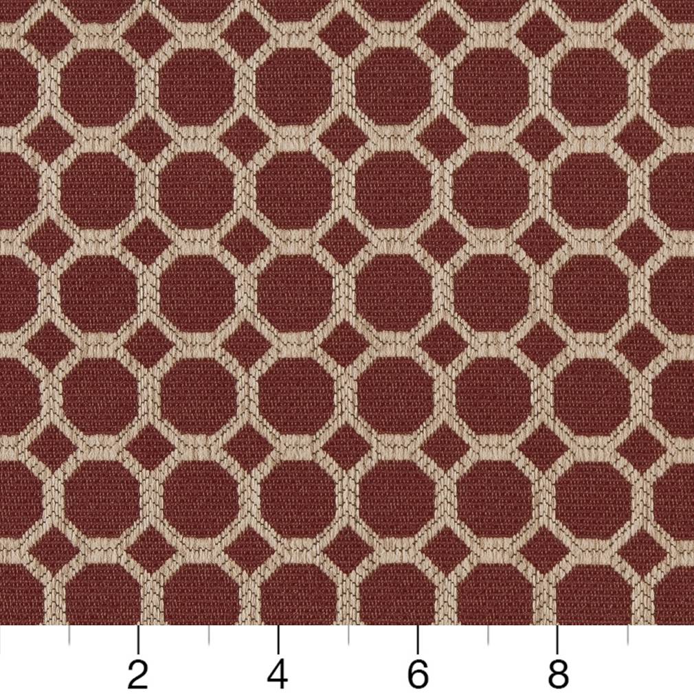 Francis Burgundy - Folio Fabrics