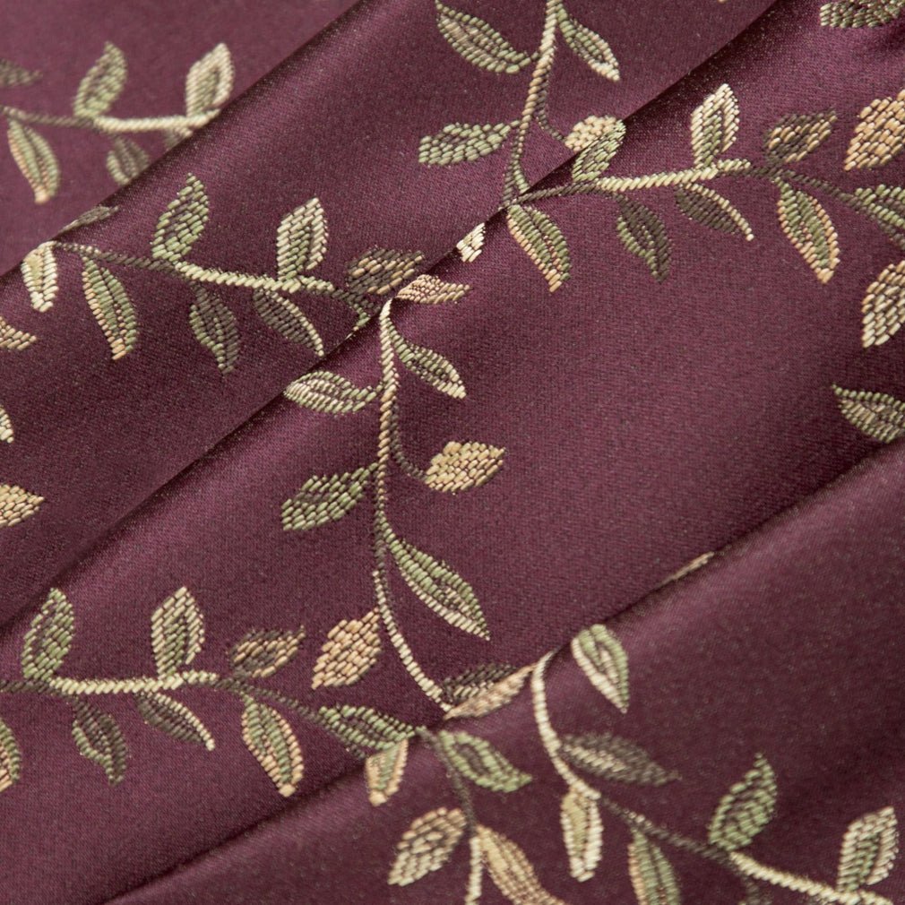 Frank Aubergine - Folio Fabrics
