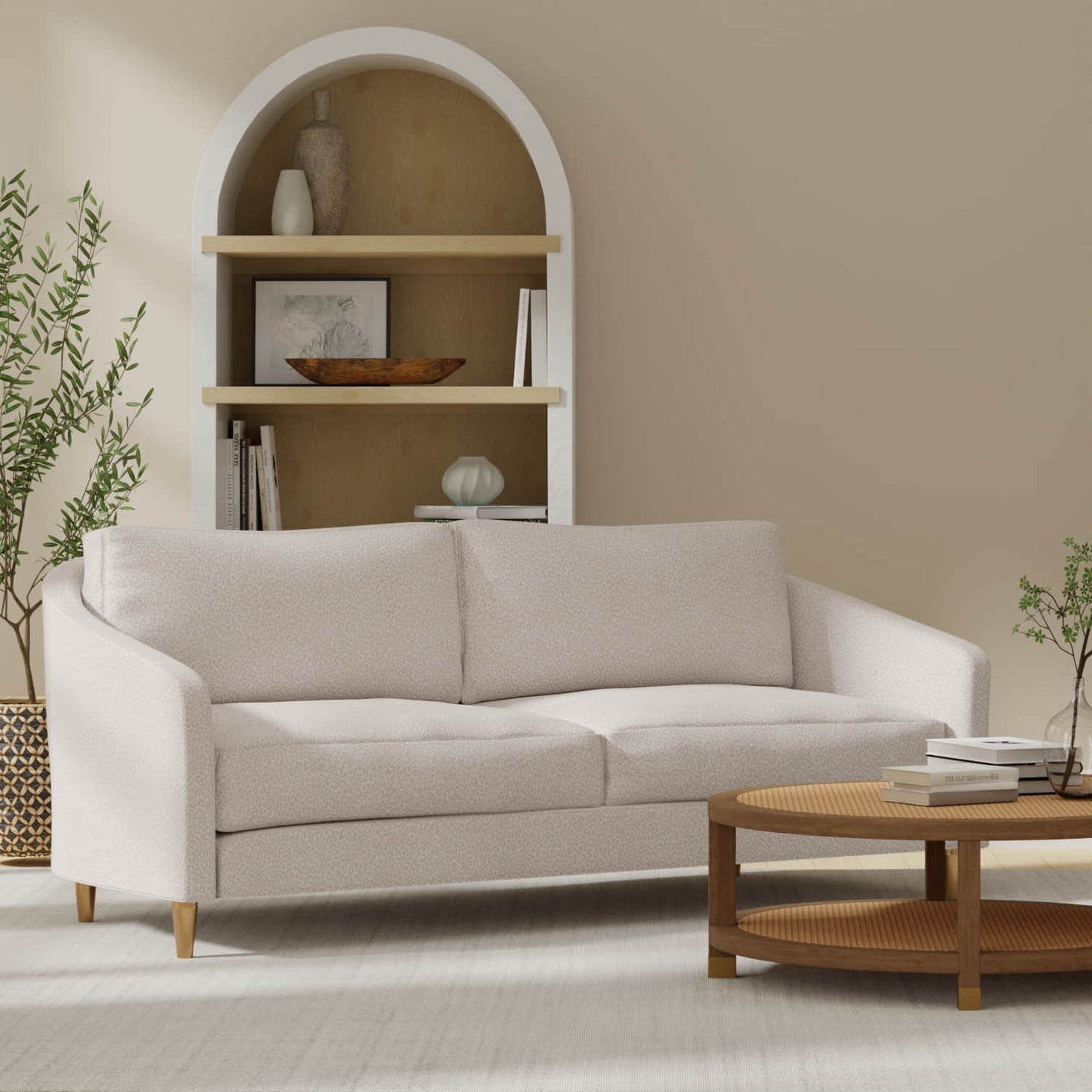 Fulton Taupe - Folio Fabrics