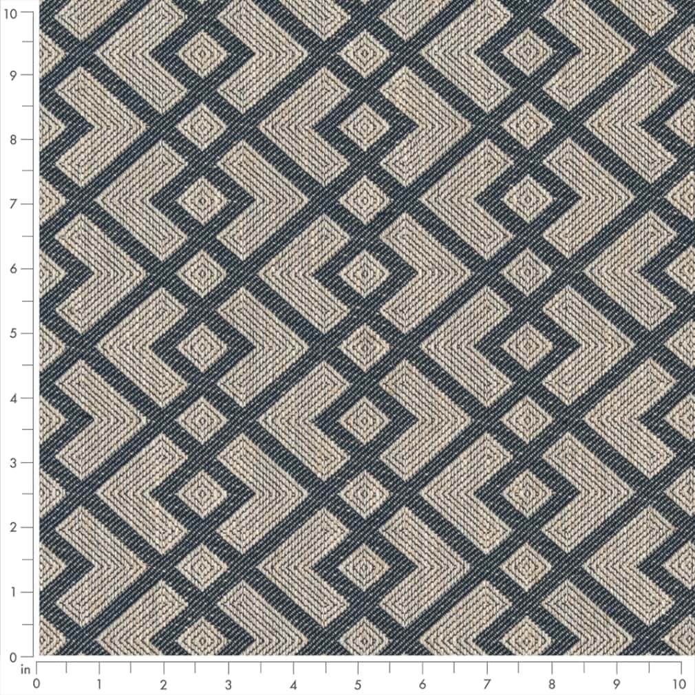 Galvin Indigo - Folio Fabrics