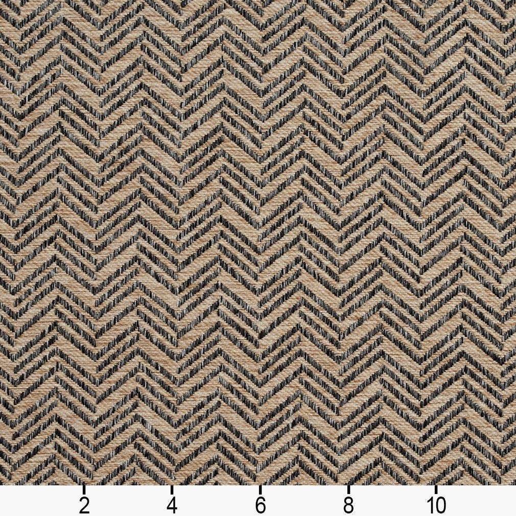 Gavin Charcoal - Folio Fabrics