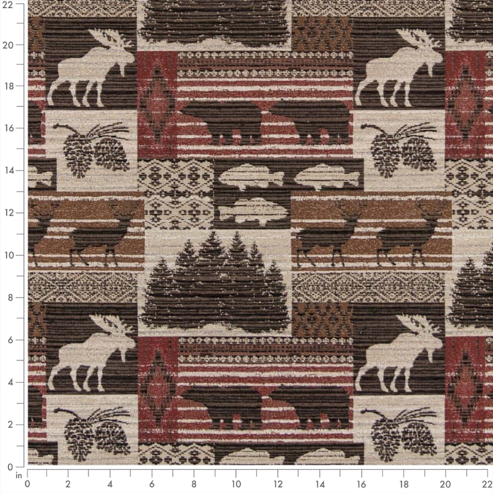 Georgia Currant - Folio Fabrics
