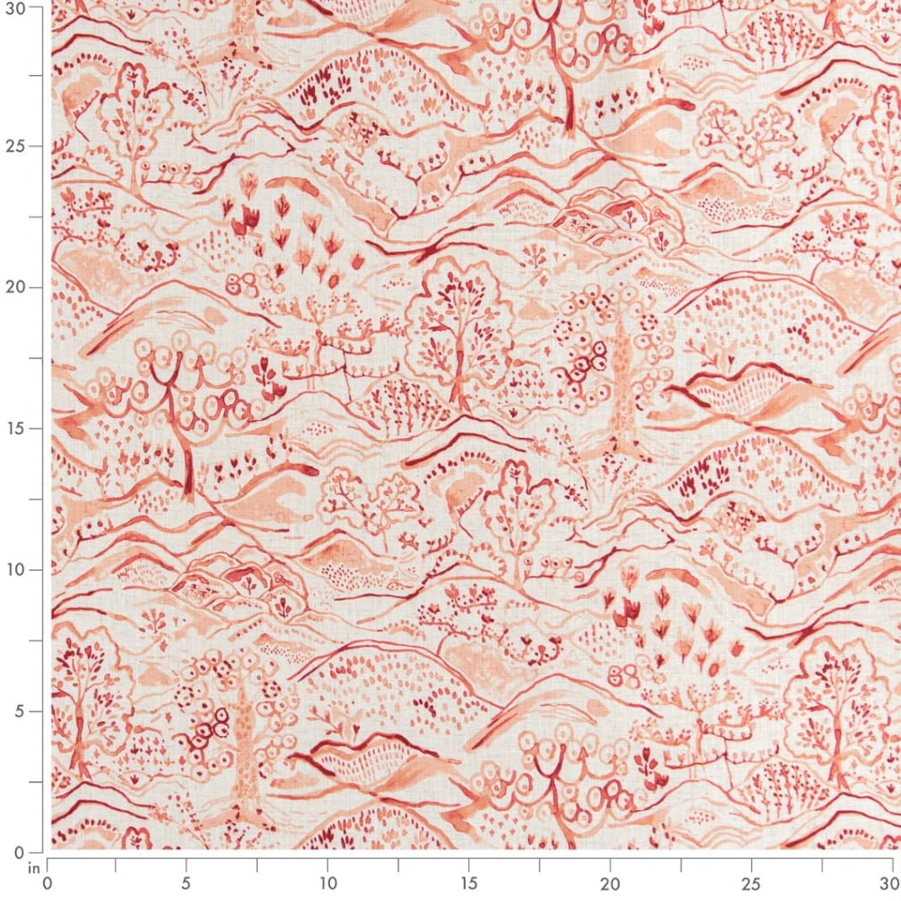 Grace Peach - Folio Fabrics