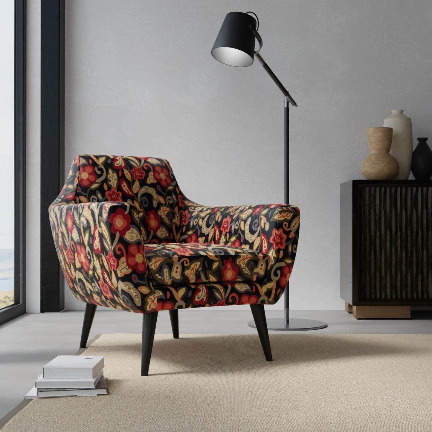 Harding Midnight - Folio Fabrics