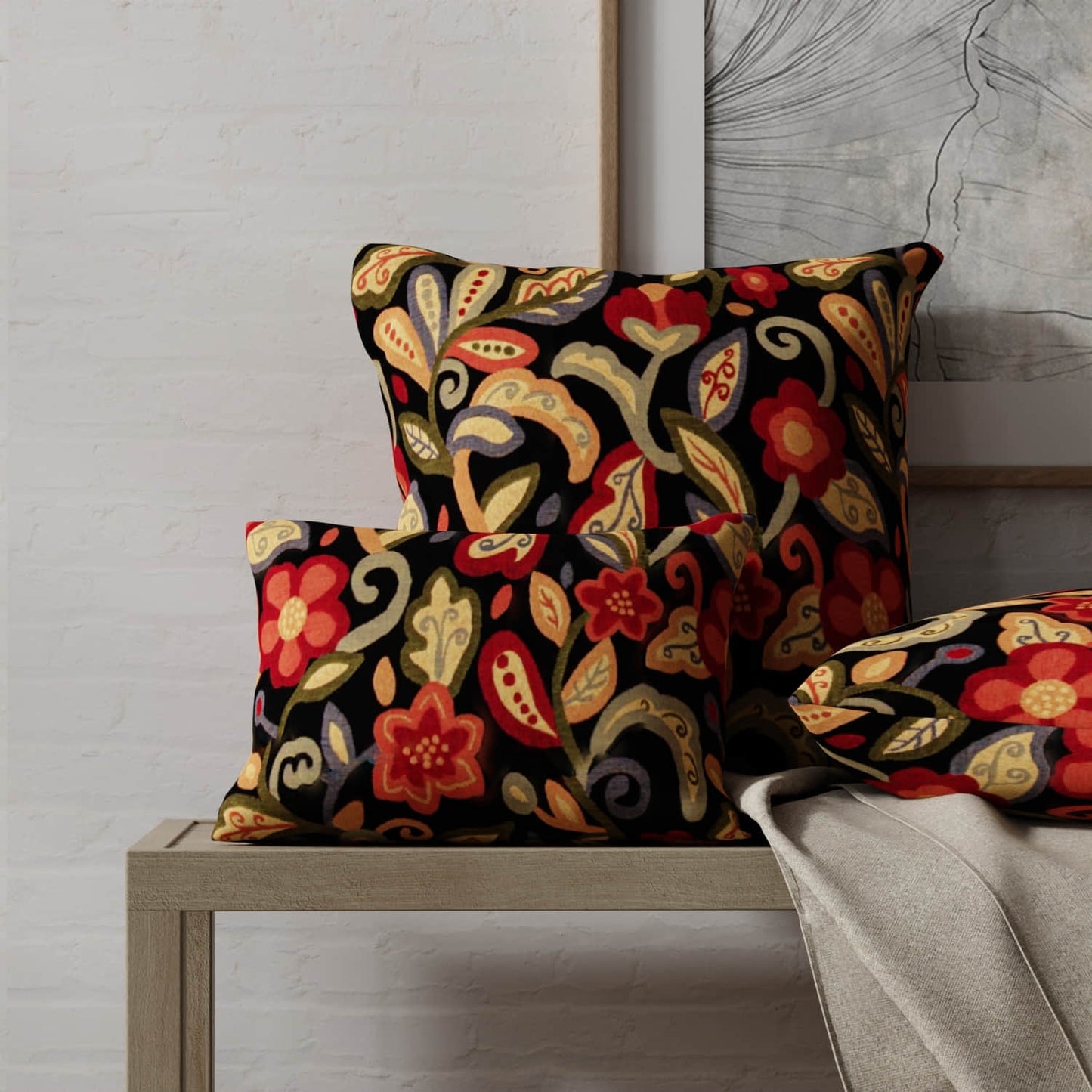 Harding Midnight - Folio Fabrics