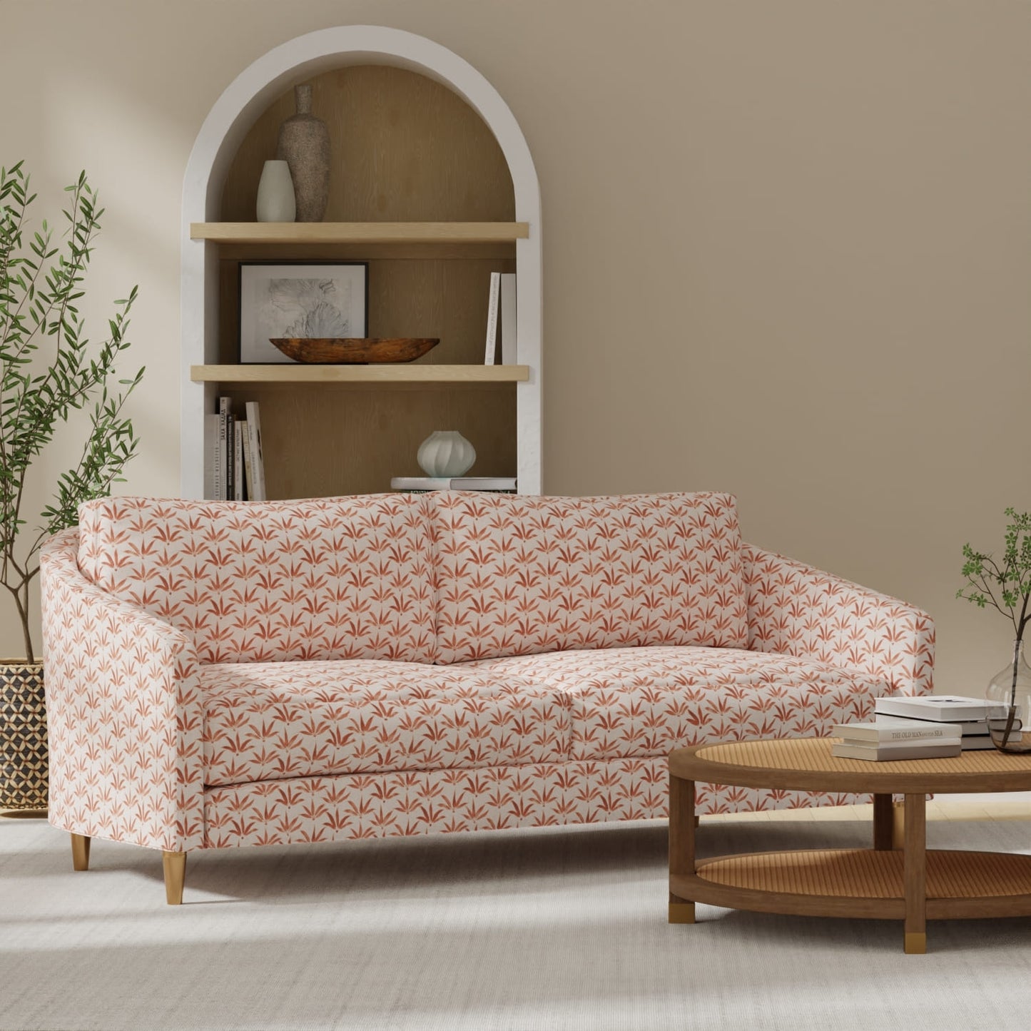 Harmony Paprika - Folio Fabrics