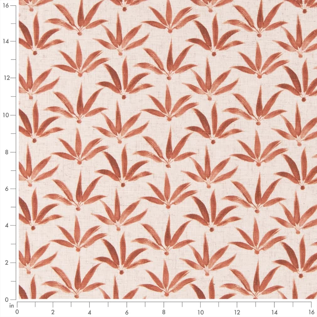Harmony Paprika - Folio Fabrics