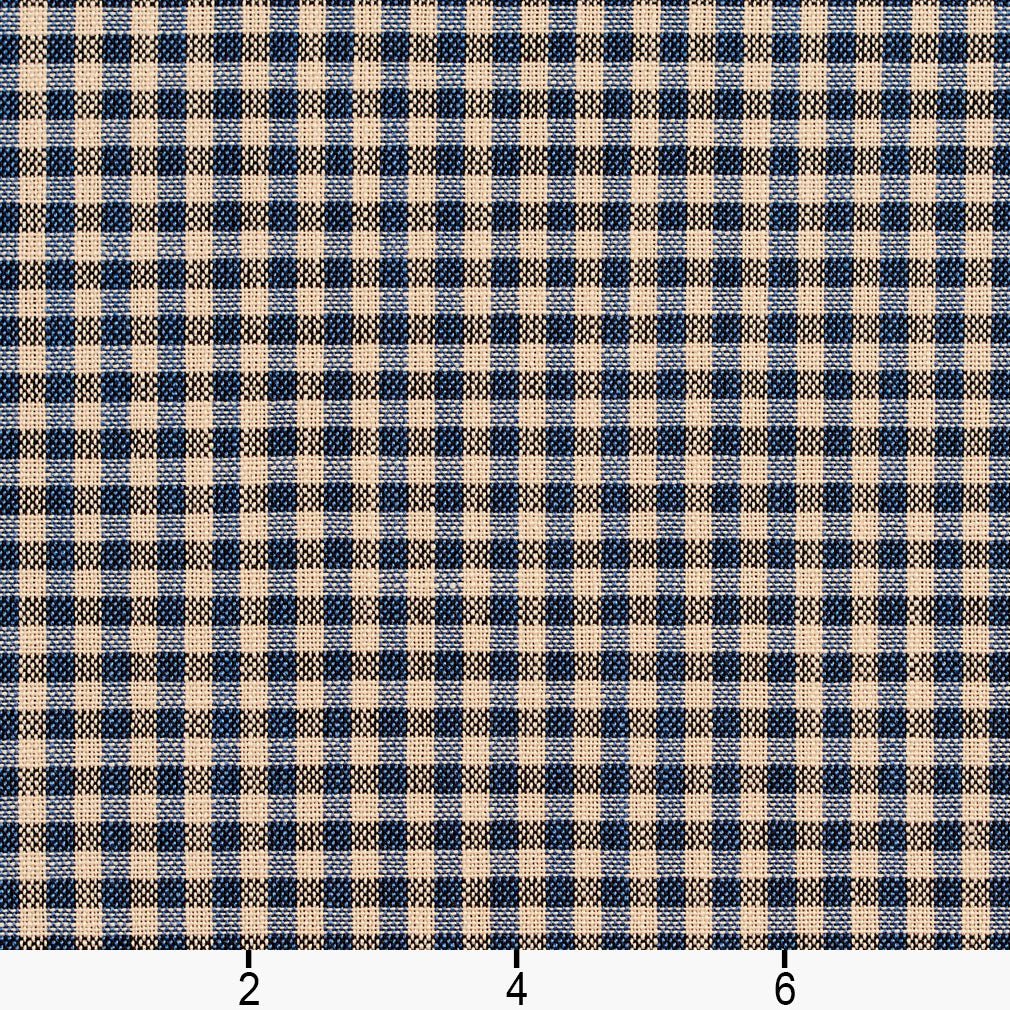 Hayes Indigo - Folio Fabrics